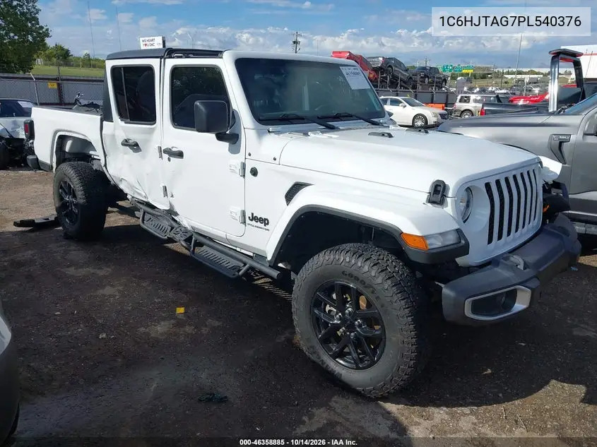 JEEP GLADIATOR 2023, VIN 1C6HJTAG7PL540376