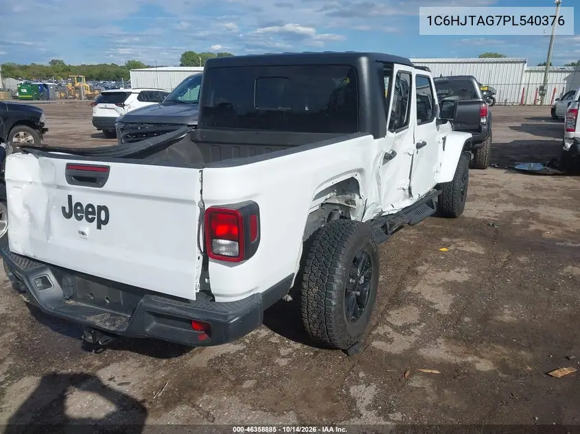 2023 JEEP GLADIATOR VIN 1C6HJTAG7PL540376 — фото 4