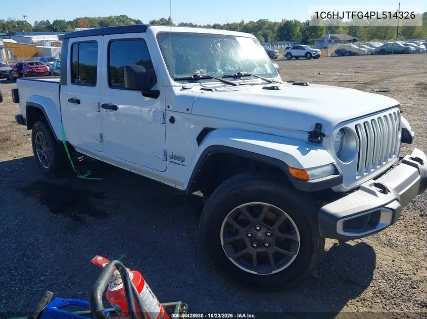JEEP GLADIATOR 2023, VIN 1C6HJTFG4PL514326
