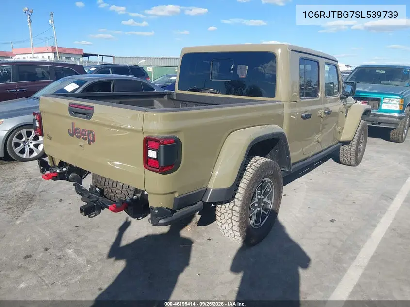 2025 JEEP GLADIATOR VIN 1C6RJTBG7SL539739 — фото 4