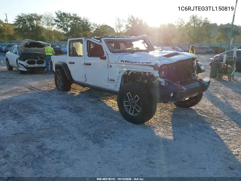 JEEP GLADIATOR 2026, VIN 1C6RJTEG3TL150819