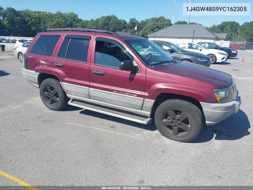 JEEP GRAND CHEROKEE 2000, VIN 1J4GW48S9YC162305