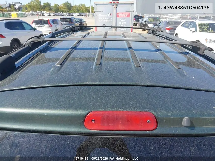 2001 JEEP GRAND CHEROKEE VIN 1J4GW48S61C504136 — фото 21