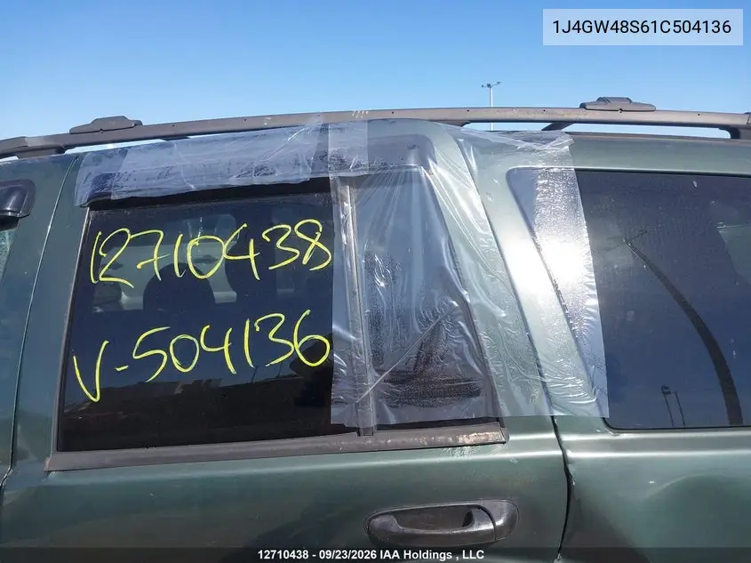2001 JEEP GRAND CHEROKEE VIN 1J4GW48S61C504136 — фото 23