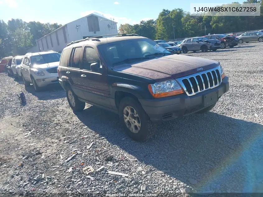 JEEP GRAND CHEROKEE 2001, VIN 1J4GW48SX1C627258