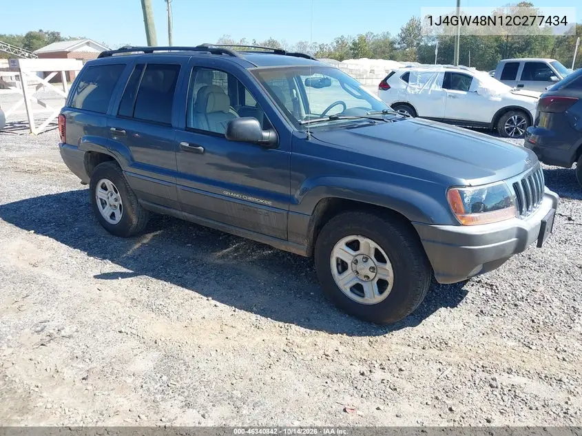 JEEP GRAND CHEROKEE 2002, VIN 1J4GW48N12C277434
