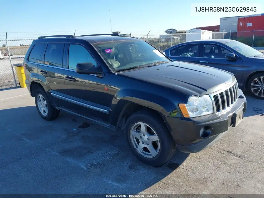 JEEP GRAND CHEROKEE 2005, VIN 1J8HR58N25C629845