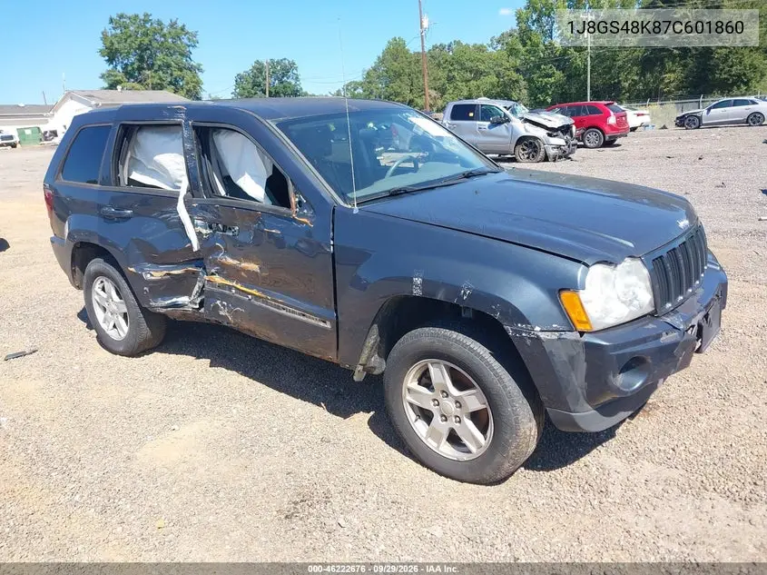 JEEP GRAND CHEROKEE 2007, VIN 1J8GS48K87C601860