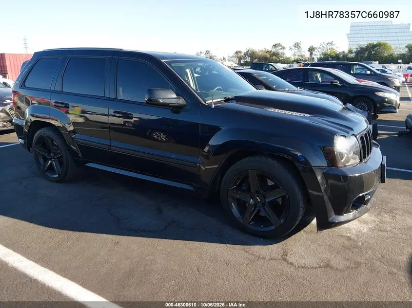 JEEP GRAND CHEROKEE 2007, VIN 1J8HR78357C660987