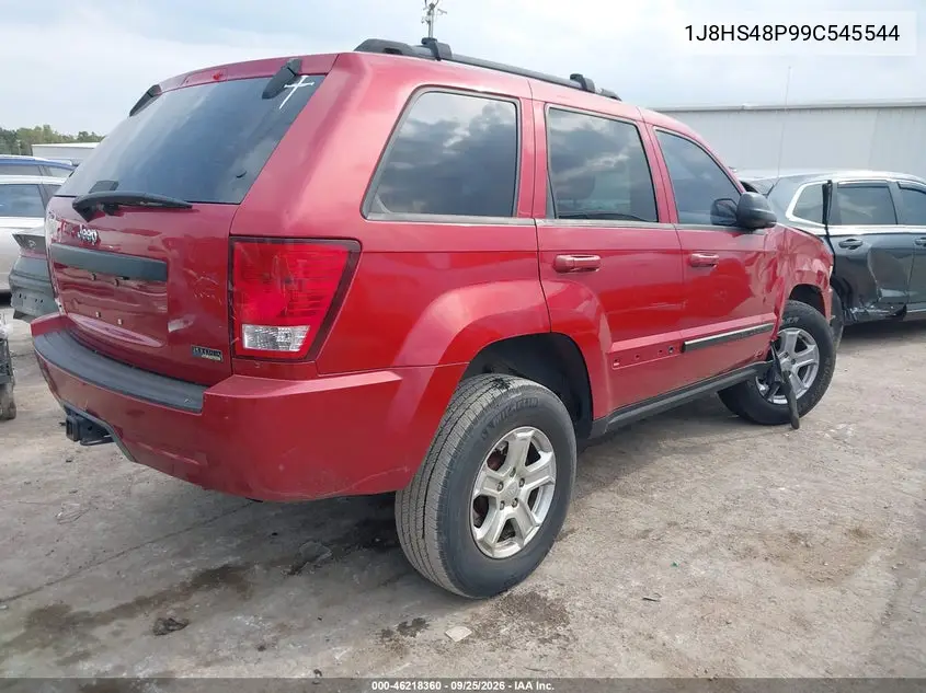 2009 JEEP GRAND CHEROKEE VIN 1J8HS48P99C545544 — фото 4