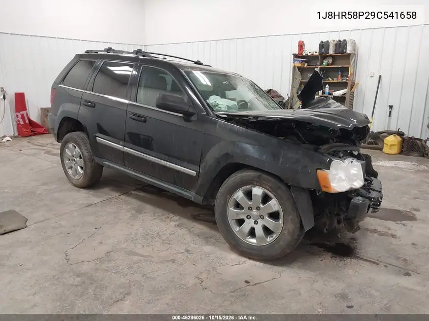 JEEP GRAND CHEROKEE 2009, VIN 1J8HR58P29C541658