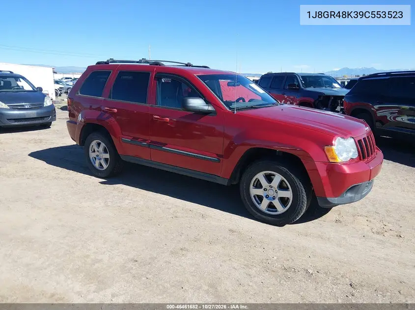 JEEP GRAND CHEROKEE 2009, VIN 1J8GR48K39C553523