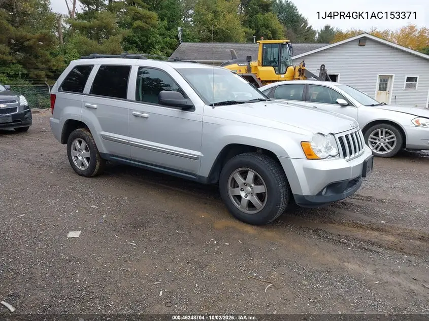 JEEP GRAND CHEROKEE 2010, VIN 1J4PR4GK1AC153371