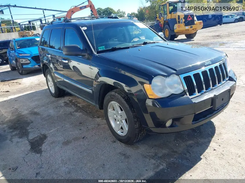 JEEP GRAND CHEROKEE 2010, VIN 1J4PR5GK9AC153690