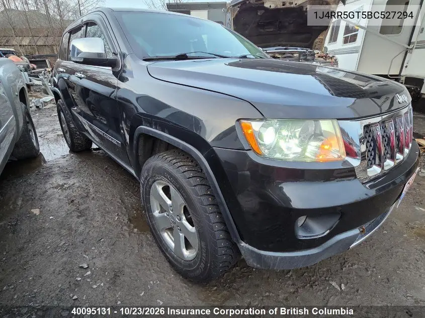 JEEP GRAND CHEROKEE 2011, VIN 1J4RR5GT5BC527294
