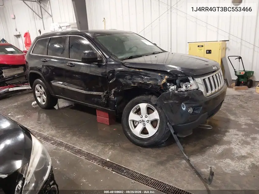 JEEP GRAND CHEROKEE 2011, VIN 1J4RR4GT3BC553466