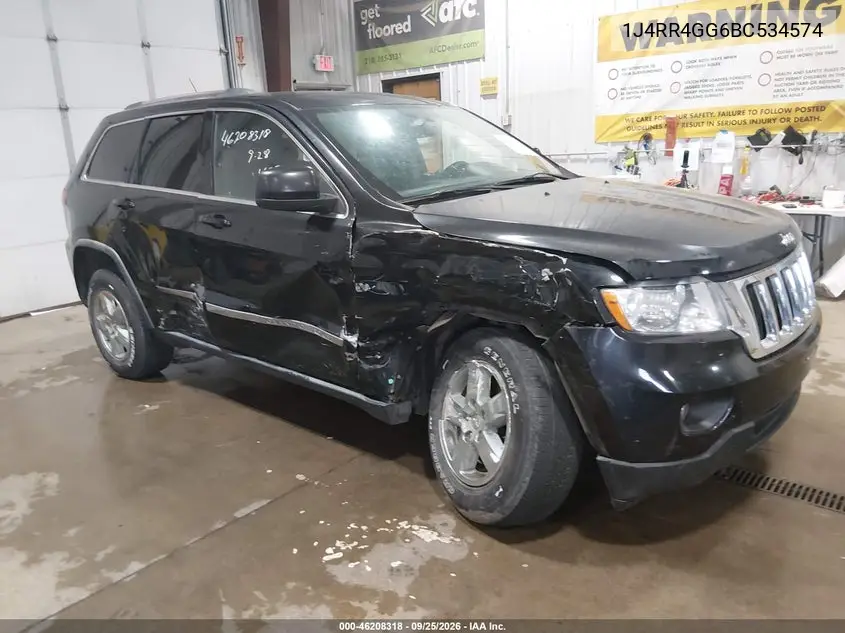 JEEP GRAND CHEROKEE 2011, VIN 1J4RR4GG6BC534574