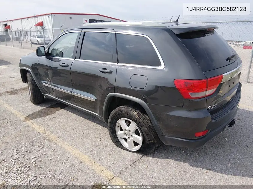 2011 JEEP GRAND CHEROKEE VIN 1J4RR4GG3BC582128 — фото 3