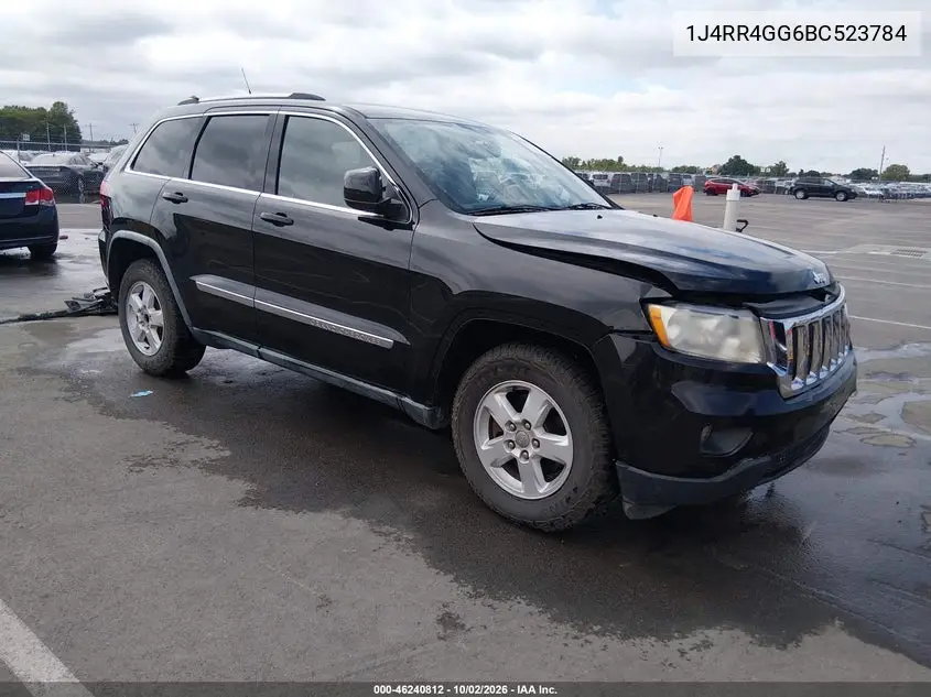 JEEP GRAND CHEROKEE 2011, VIN 1J4RR4GG6BC523784