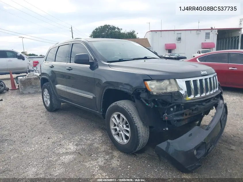 JEEP GRAND CHEROKEE 2011, VIN 1J4RR4GG8BC537735