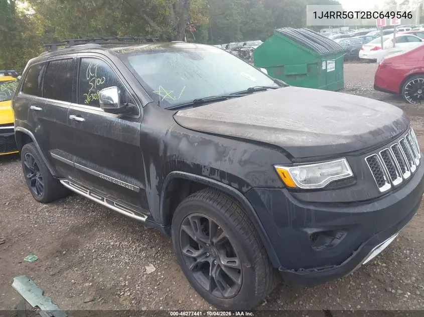 JEEP GRAND CHEROKEE 2011, VIN 1J4RR5GT2BC649546