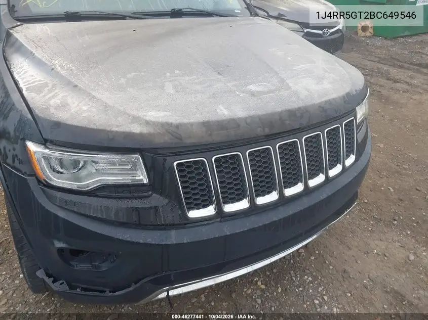 2011 JEEP GRAND CHEROKEE VIN 1J4RR5GT2BC649546 — фото 6