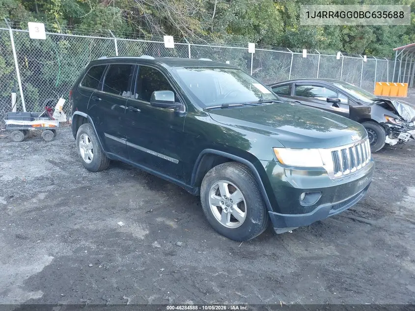 JEEP GRAND CHEROKEE 2011, VIN 1J4RR4GG0BC635688