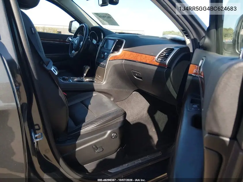 2011 JEEP GRAND CHEROKEE VIN 1J4RR5GG4BC624683 — фото 5