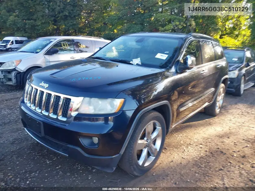 2011 JEEP GRAND CHEROKEE VIN 1J4RR6GG3BC510129 — фото 6