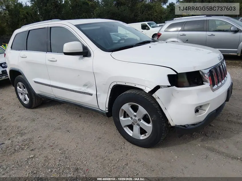 JEEP GRAND CHEROKEE 2011, VIN 1J4RR4GG5BC737603