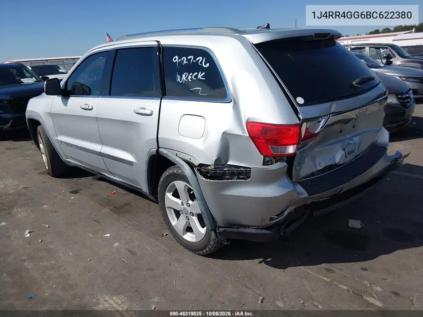 2011 JEEP GRAND CHEROKEE VIN 1J4RR4GG6BC622380 — фото 3