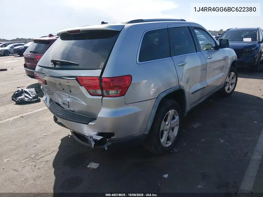 2011 JEEP GRAND CHEROKEE VIN 1J4RR4GG6BC622380 — фото 4