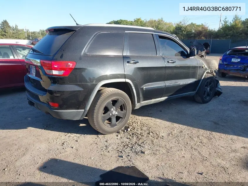 2011 JEEP GRAND CHEROKEE VIN 1J4RR4GG3BC680771 — фото 4