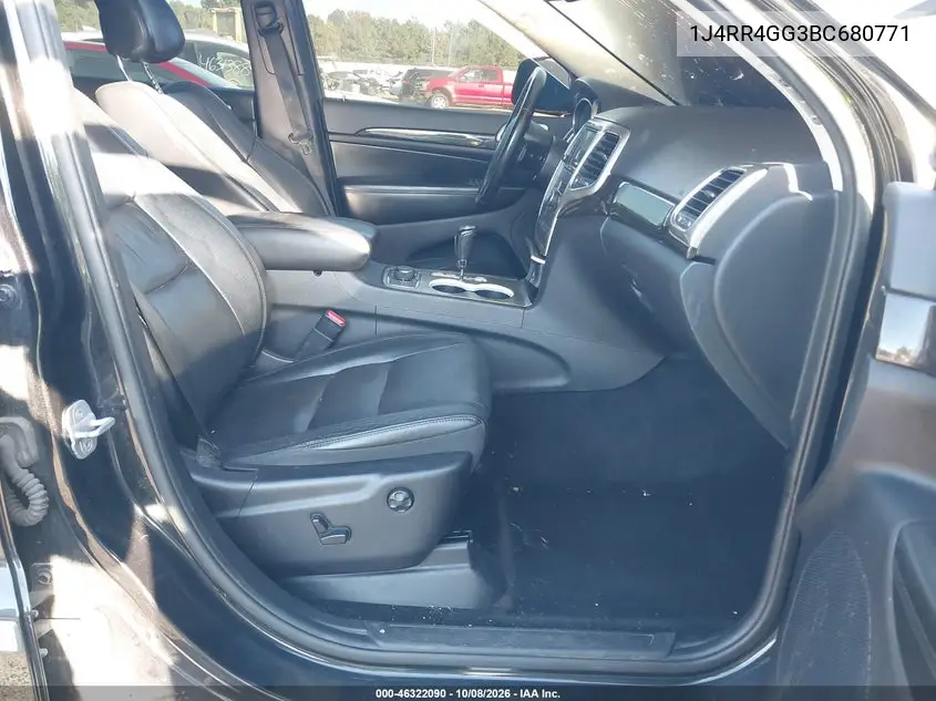2011 JEEP GRAND CHEROKEE VIN 1J4RR4GG3BC680771 — фото 5