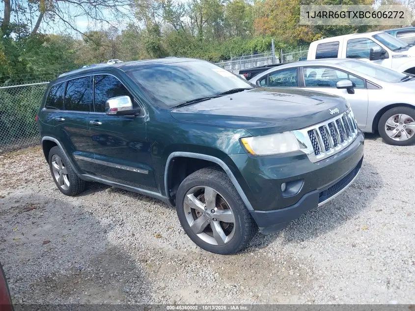 JEEP GRAND CHEROKEE 2011, VIN 1J4RR6GTXBC606272