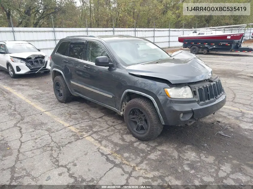 JEEP GRAND CHEROKEE 2011, VIN 1J4RR4GGXBC535419
