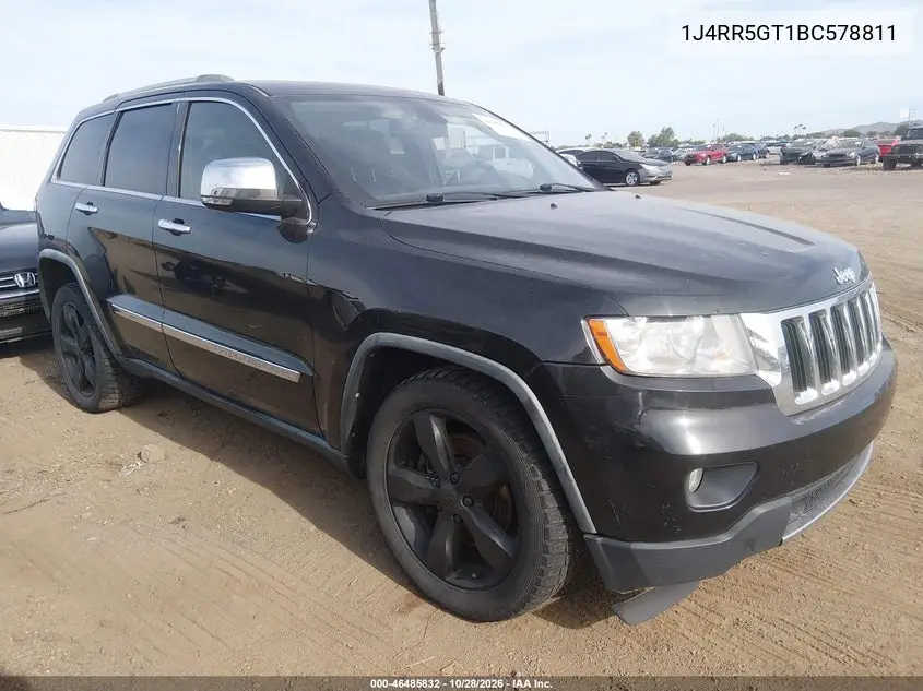 JEEP GRAND CHEROKEE 2011, VIN 1J4RR5GT1BC578811
