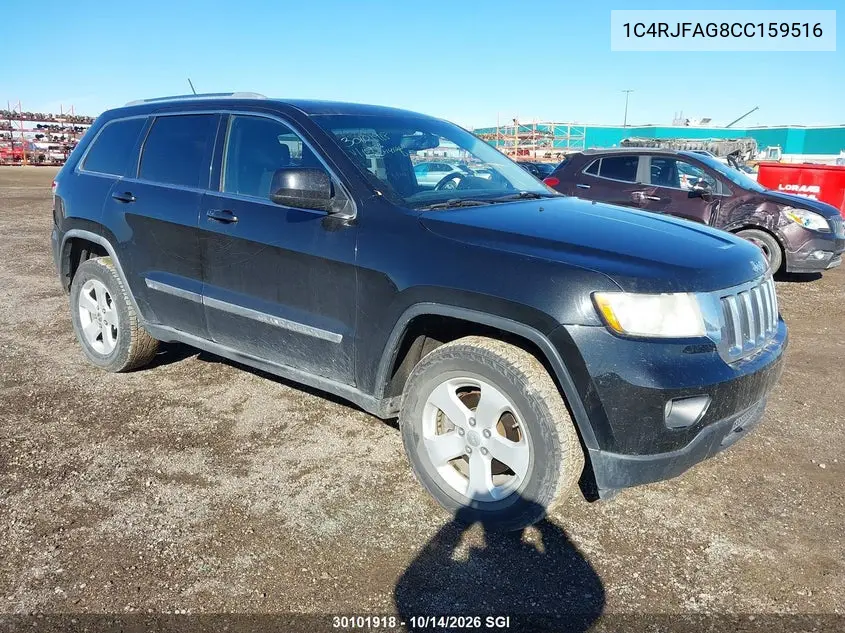 JEEP GRAND CHEROKEE 2012, VIN 1C4RJFAG8CC159516