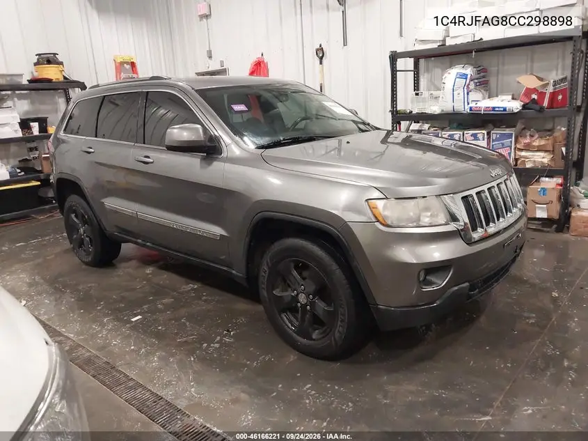 JEEP GRAND CHEROKEE 2012, VIN 1C4RJFAG8CC298898