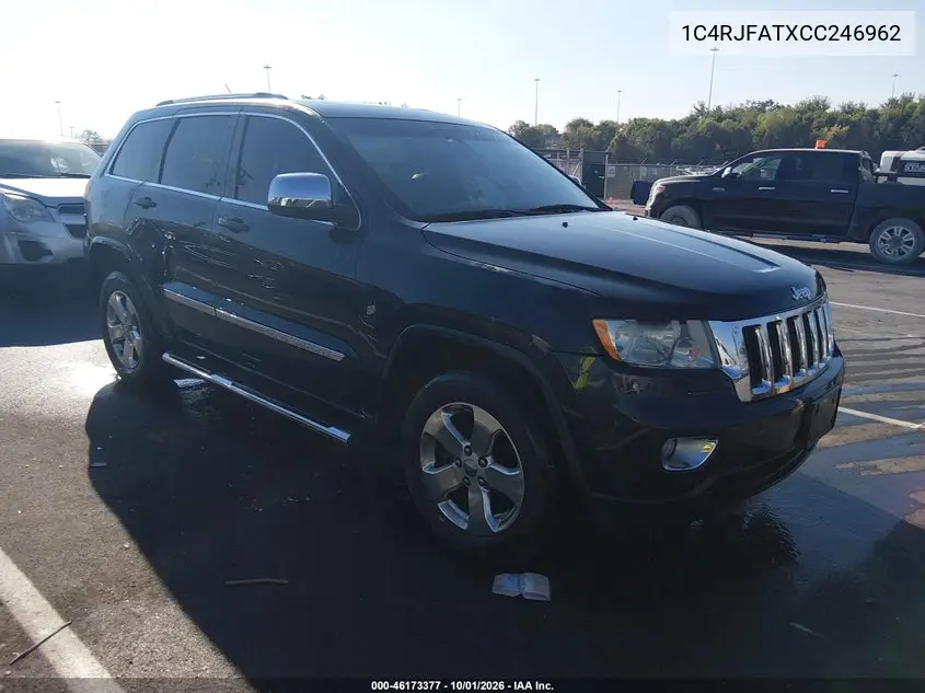 JEEP GRAND CHEROKEE 2012, VIN 1C4RJFATXCC246962