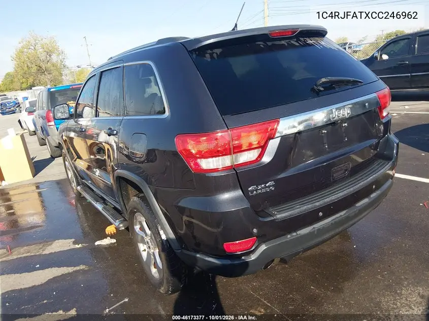 2012 JEEP GRAND CHEROKEE VIN 1C4RJFATXCC246962 — фото 3