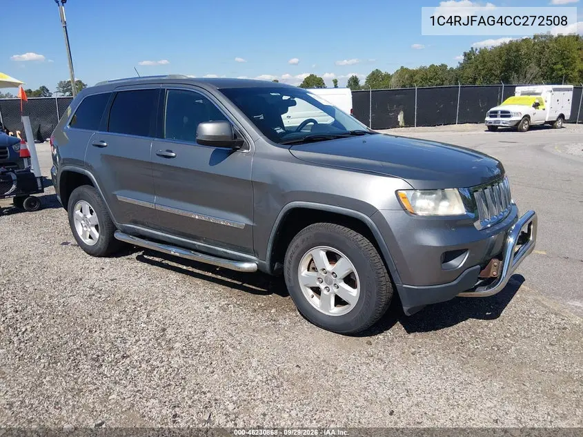 JEEP GRAND CHEROKEE 2012, VIN 1C4RJFAG4CC272508