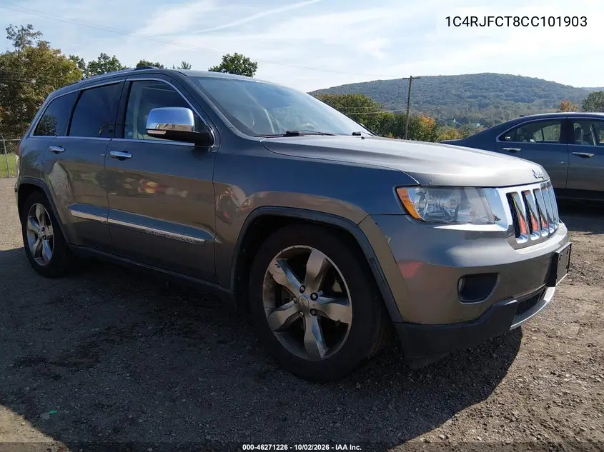 JEEP GRAND CHEROKEE 2012, VIN 1C4RJFCT8CC101903
