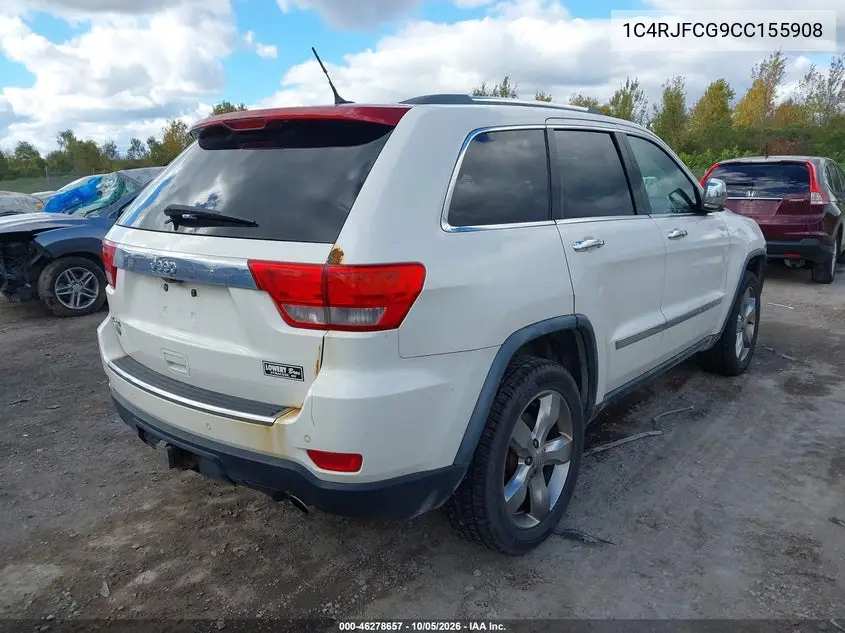 2012 JEEP GRAND CHEROKEE VIN 1C4RJFCG9CC155908 — фото 4