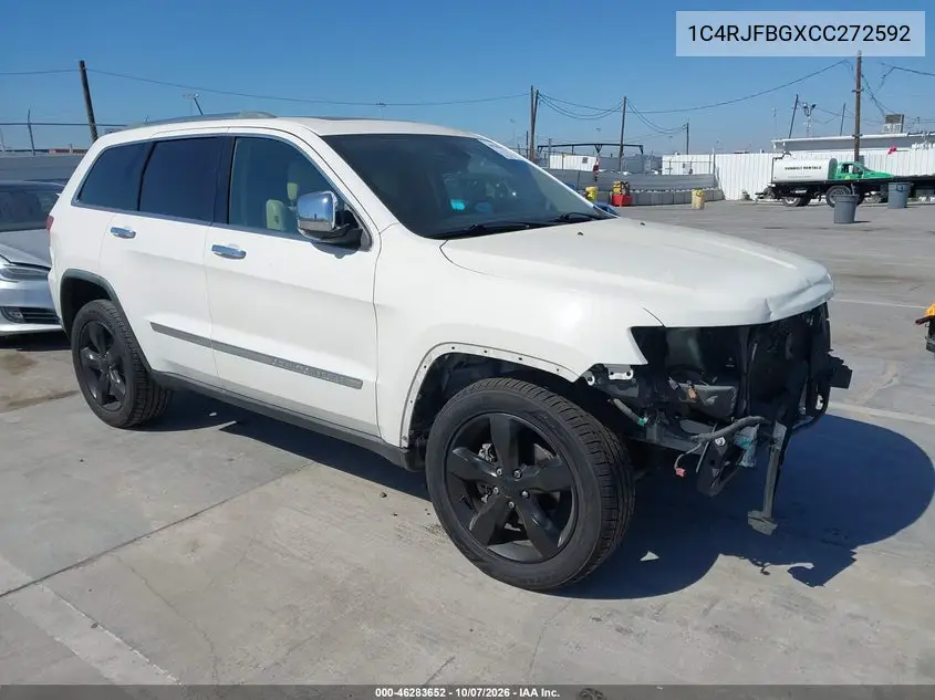 JEEP GRAND CHEROKEE 2012, VIN 1C4RJFBGXCC272592