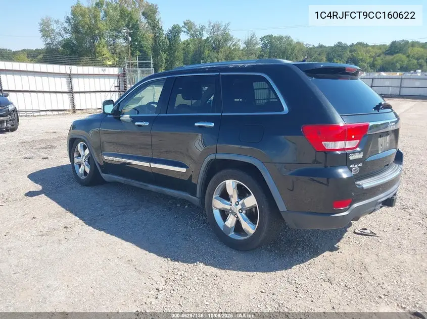 2012 JEEP GRAND CHEROKEE VIN 1C4RJFCT9CC160622 — фото 3