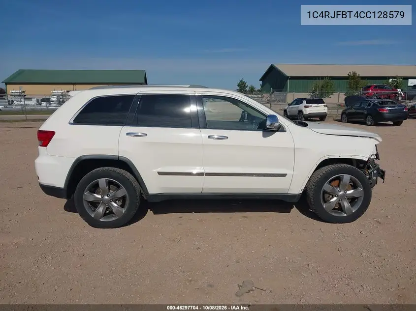 2012 JEEP GRAND CHEROKEE VIN 1C4RJFBT4CC128579 — фото 14