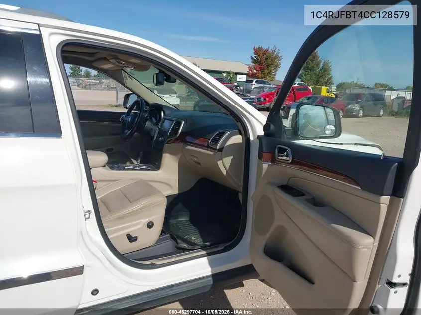 2012 JEEP GRAND CHEROKEE VIN 1C4RJFBT4CC128579 — фото 5