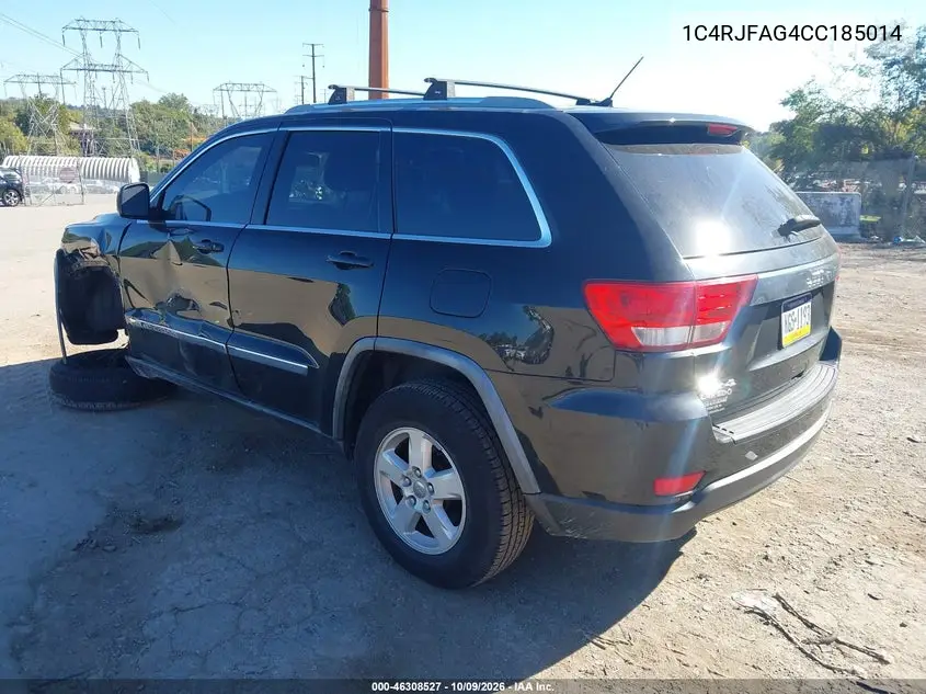 2012 JEEP GRAND CHEROKEE VIN 1C4RJFAG4CC185014 — фото 3