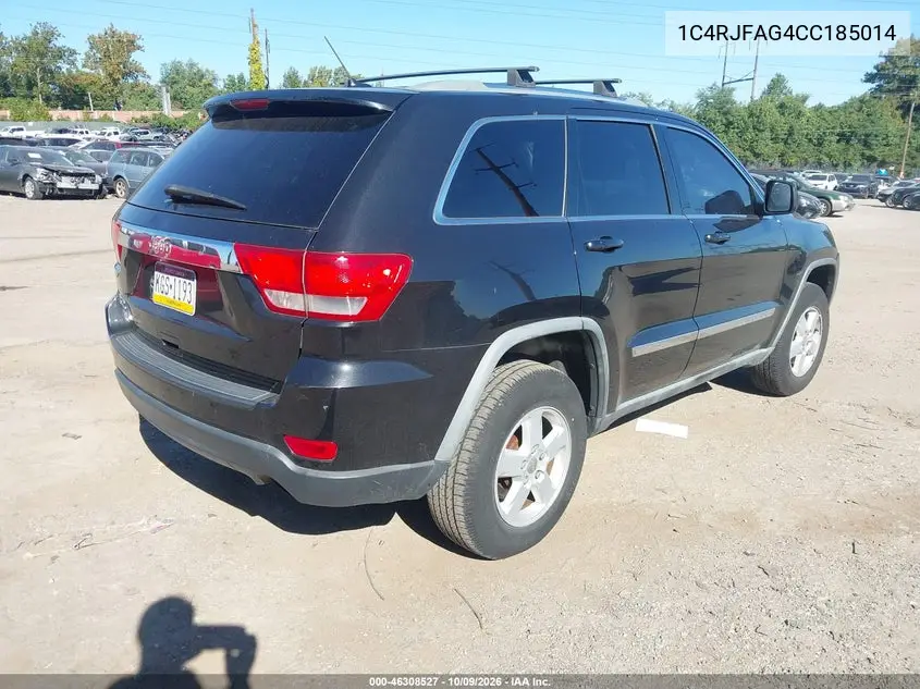 2012 JEEP GRAND CHEROKEE VIN 1C4RJFAG4CC185014 — фото 4